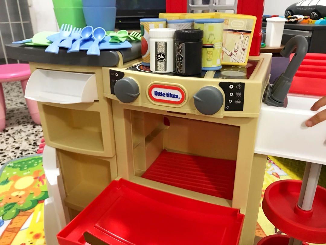 Little Tikes Cook n Store Kitchen Playset, Babies & Kids, Toys