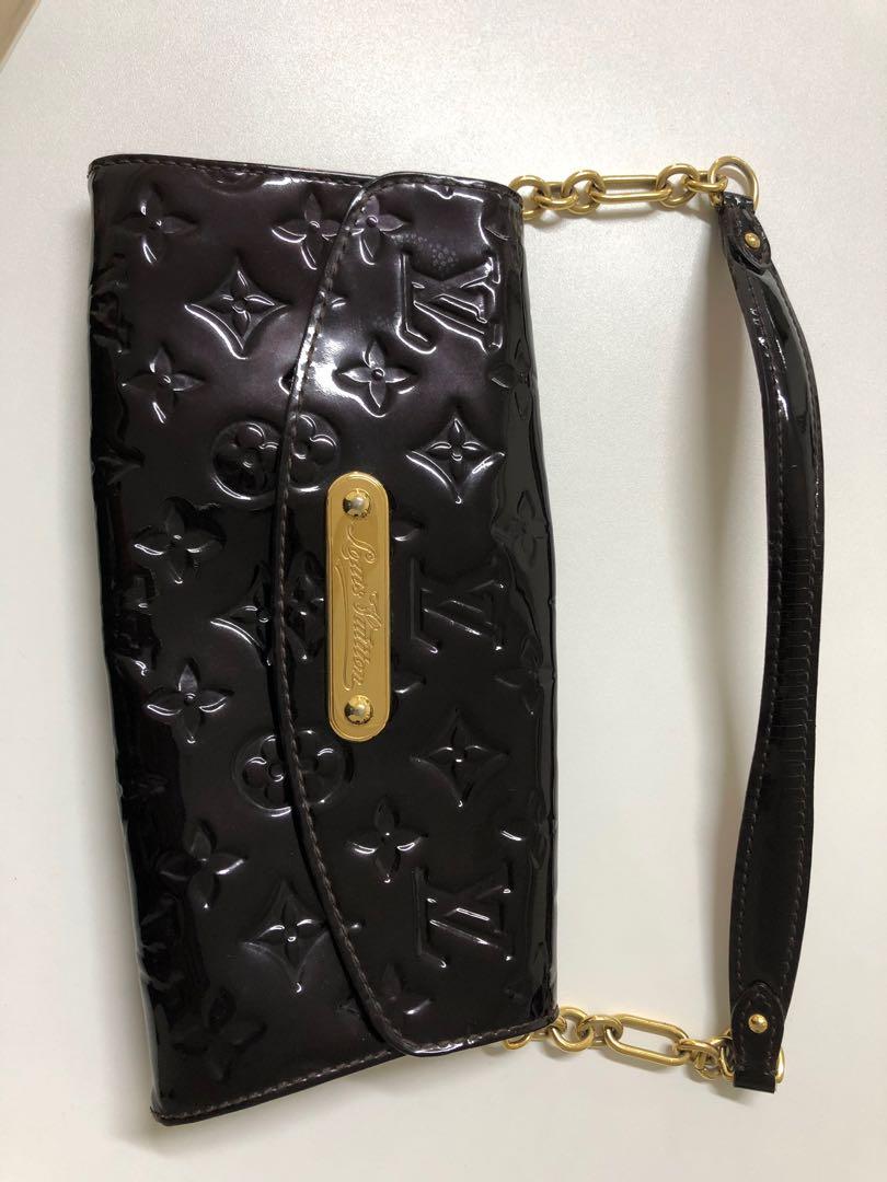 Lv best sale glossy bag