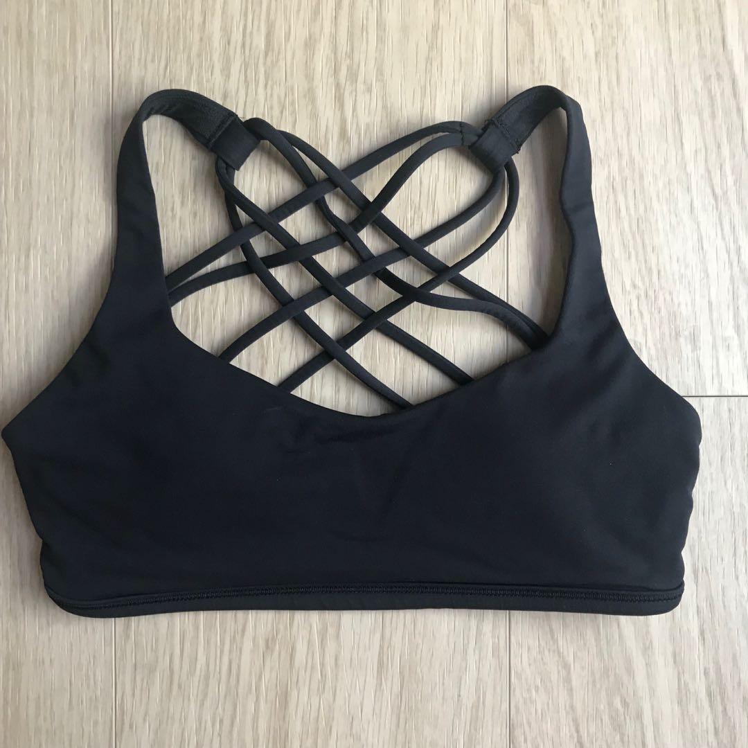 lululemon strappy sports bra