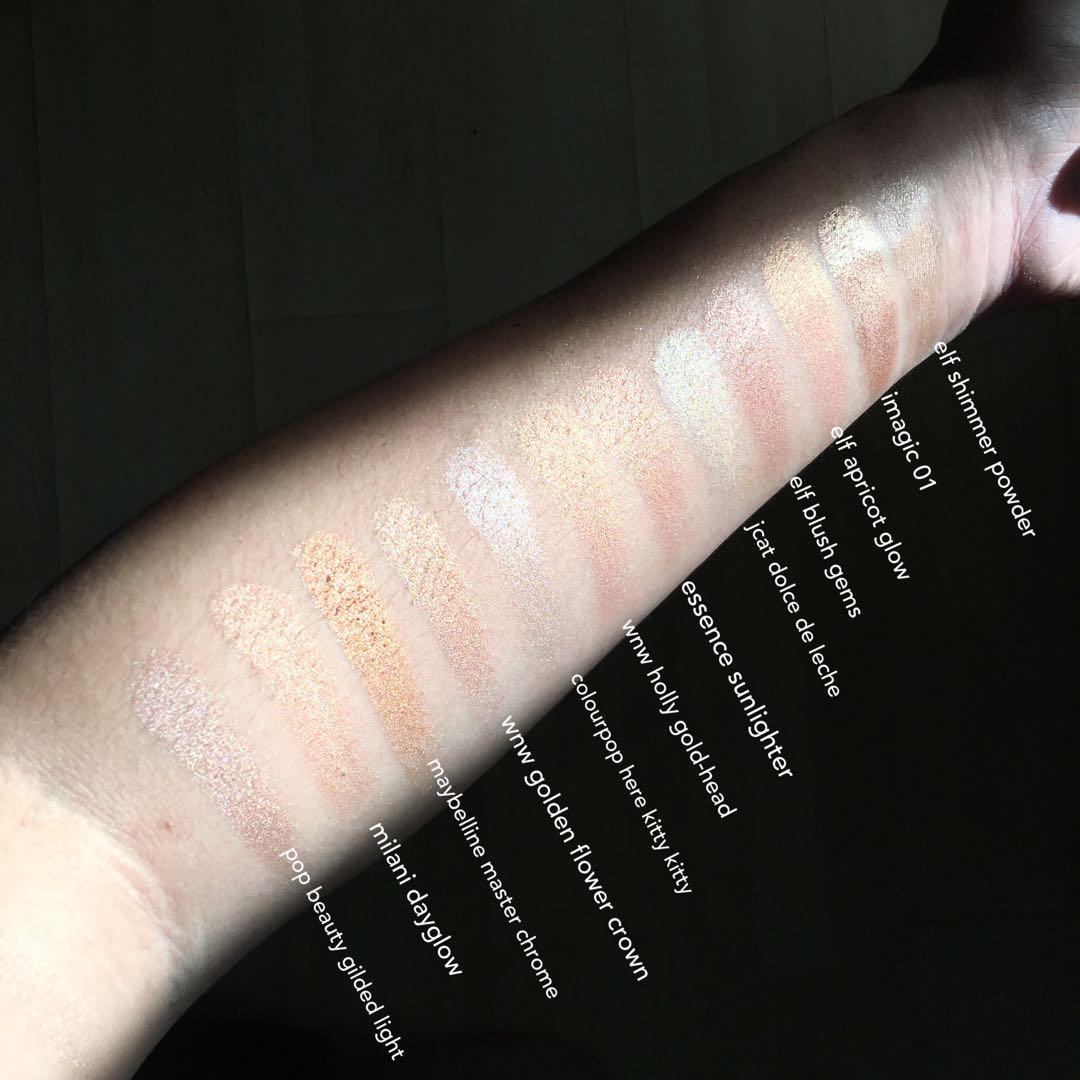 Maybelline Master Chrome Highlighter in 100 Molten Gold (Category: Makeup) located in Mandaluyong City. Submitted by ofcourseidid (Listing ID 242047663, Image 3). Description: Used around 5x? Too many highlighters Meetups only at Greenfield, Shangri-La Plaza, or Megamall Can ship via Lalamove, Grab, or Fastrack. Shipping fee shouldered by the buyer.
