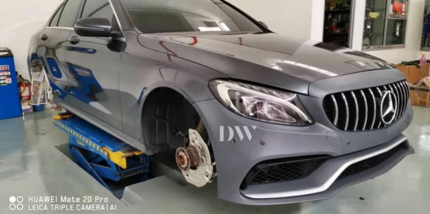 Mercedes Benz W205 C Class Amg C63 Bodykit Pp Taiwan Car Accessories Accessories On Carousell