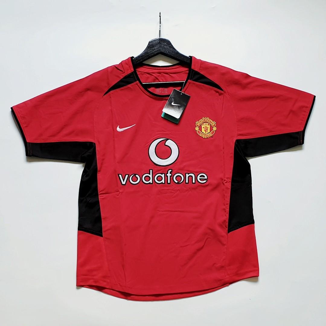 Man united vodafone shirt Clearance