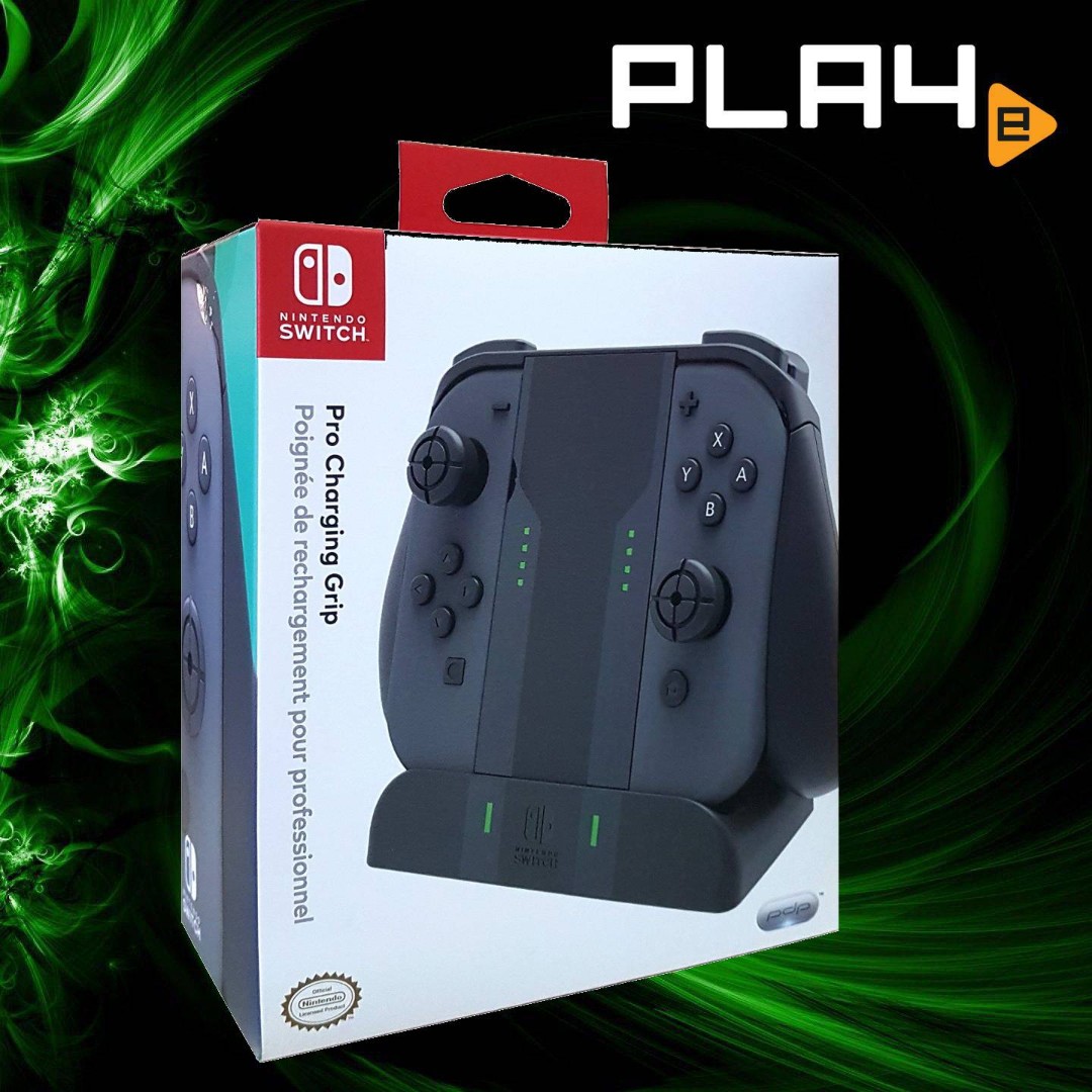 Nintendo Switch PDP JoyCon Pro Charging Grip Brand New Video