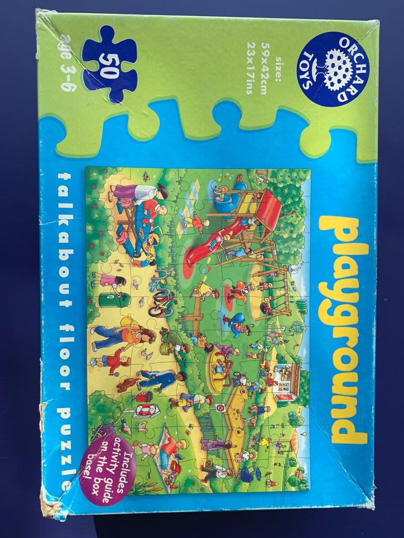 Orchard Toys 50 Pcs Puzzle Playground Ages 3 6 Yrs Old Toys Games Board Games Cards On Carousell