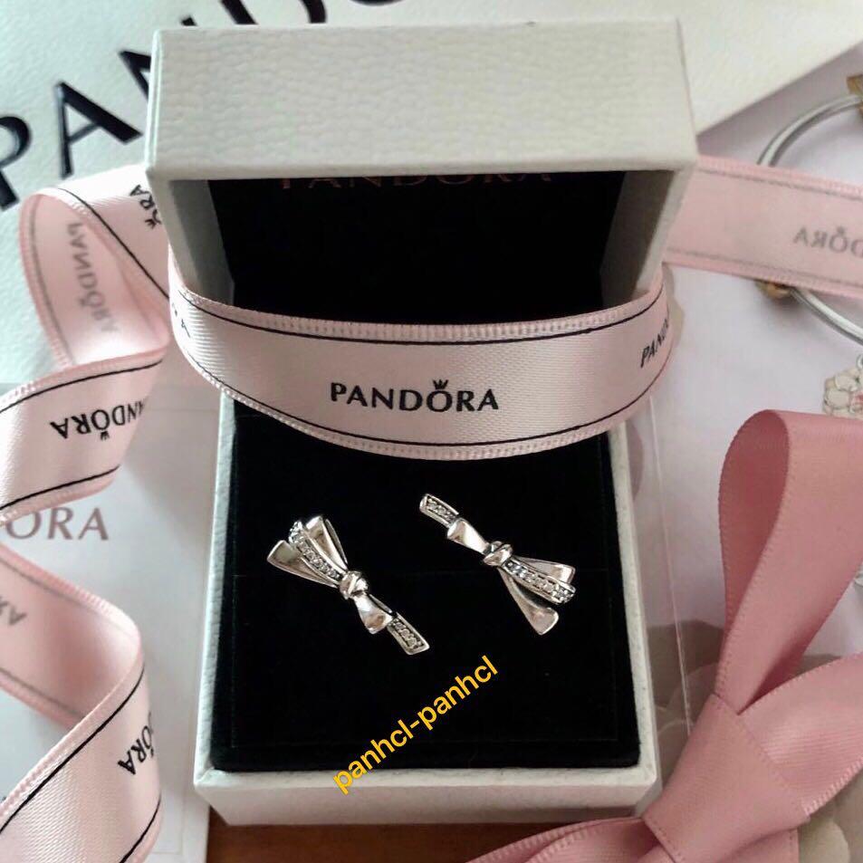 Pandora Stud Earrings Brilliant Bows