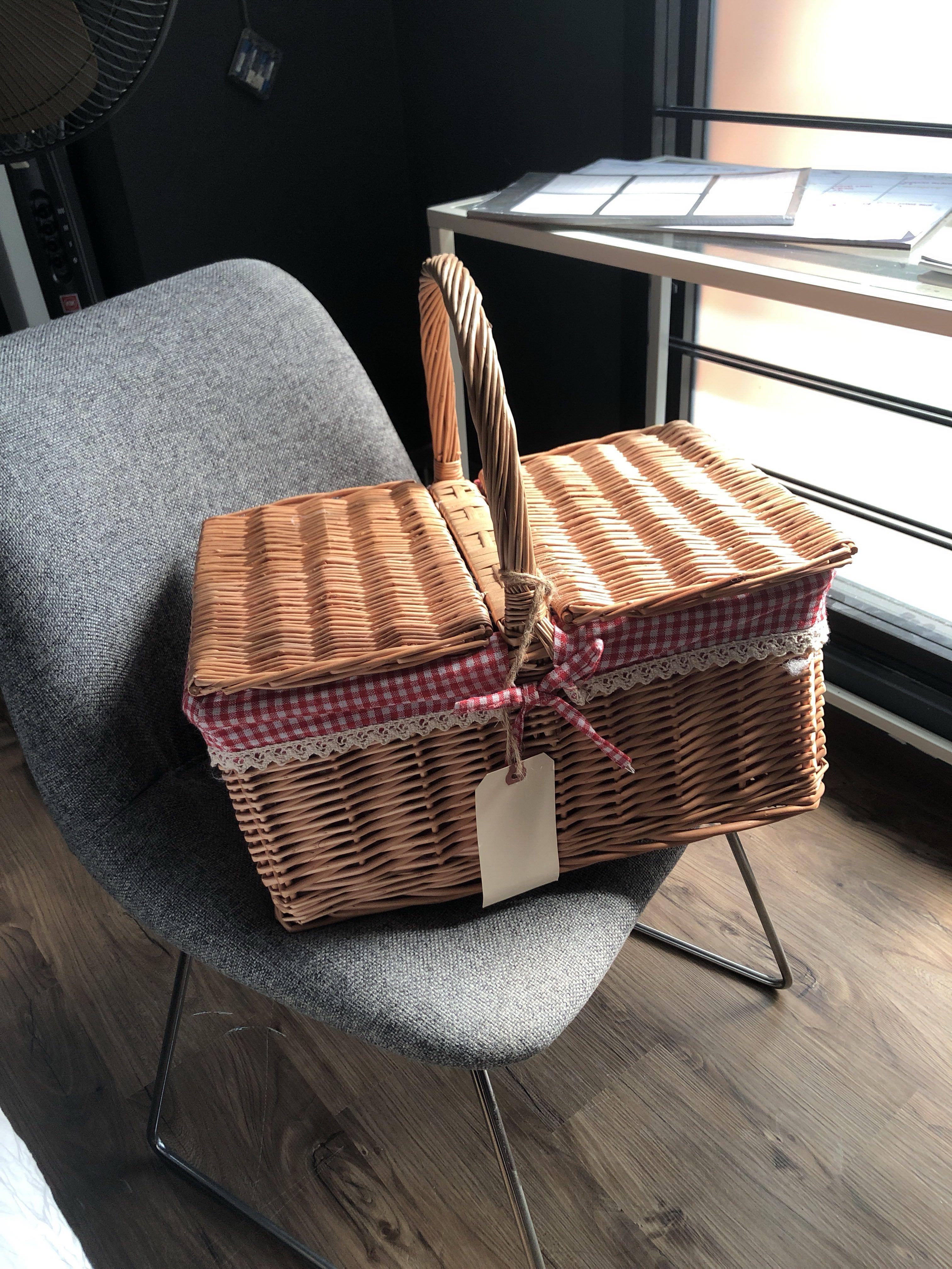 Picnic Basket For Sale Design Craft Handmade Craft On Carousell