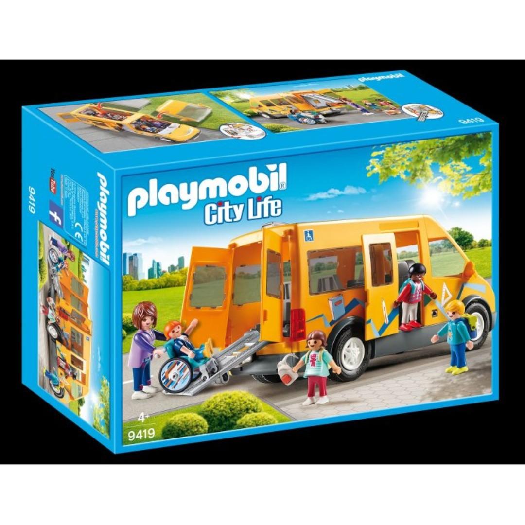 PLAYMOBIL City Life Bus scolaire - 9419