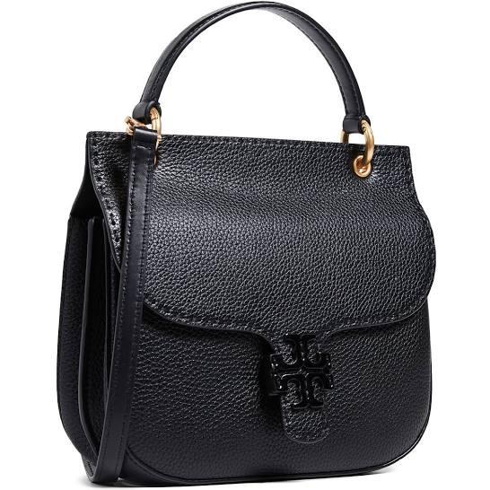 Tory Burch Mcgraw Satchel Black One Size Women s Fashion Bags