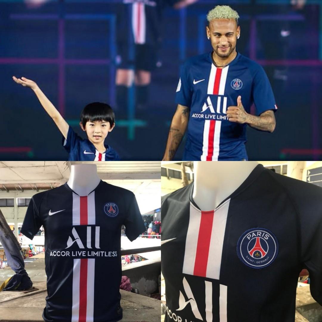 Psg New Home Kit 2019 20 Sports Sports Apparel On Carousell