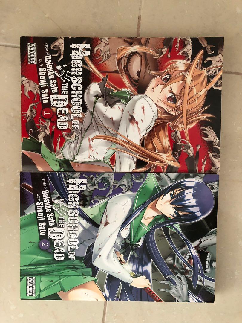 Psychic Academy Manga 1 9 Extra 7 And Highschool Of The Dead 1