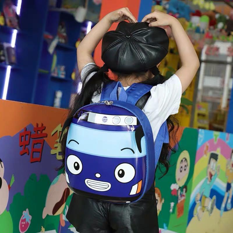 Ready Stock Tayo Bus Backpack Tayo The Little Bus