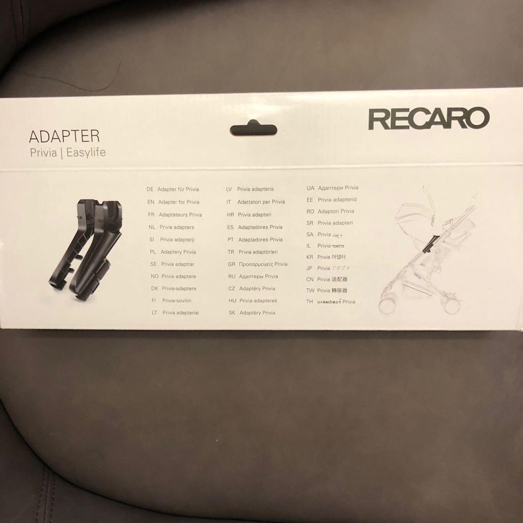 recaro easylife adapter