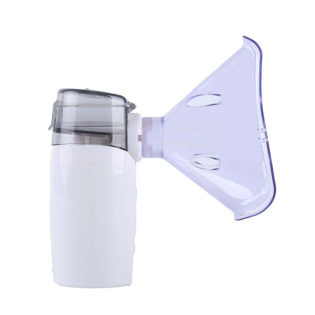 Rechargeable Portable Micro Mesh Nebulizer (Category: Oral Care) located in Quezon City. Submitted by tap84 (Listing ID 242057284, Image 3). Description: Standard capacity cup, the use of Japanese nano-atomized nets, fog small adjustable fog, multi-angle direct spray, atomized liquid almost no residue, atomized particles are very small, it is easier to absorb. Can be used on wired or wireless (2 double AA battery included) mode. Small in size (di