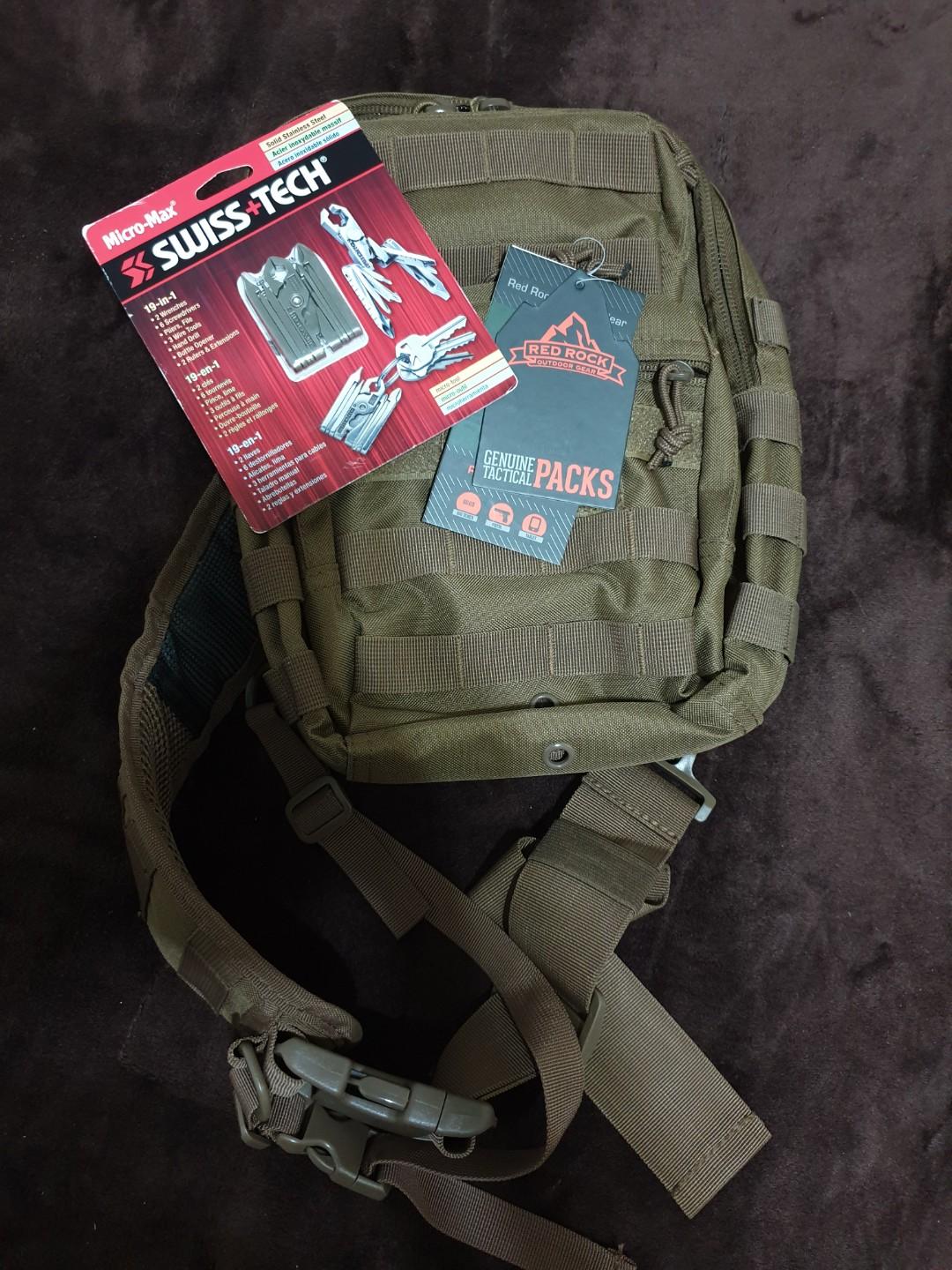 red rock outdoor gear large rover sling pack