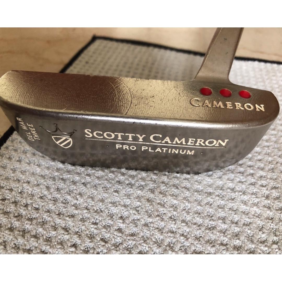 スコッティキャメロン プロプラチナム デルマー3 SCOTTY CAMERON - クラブ