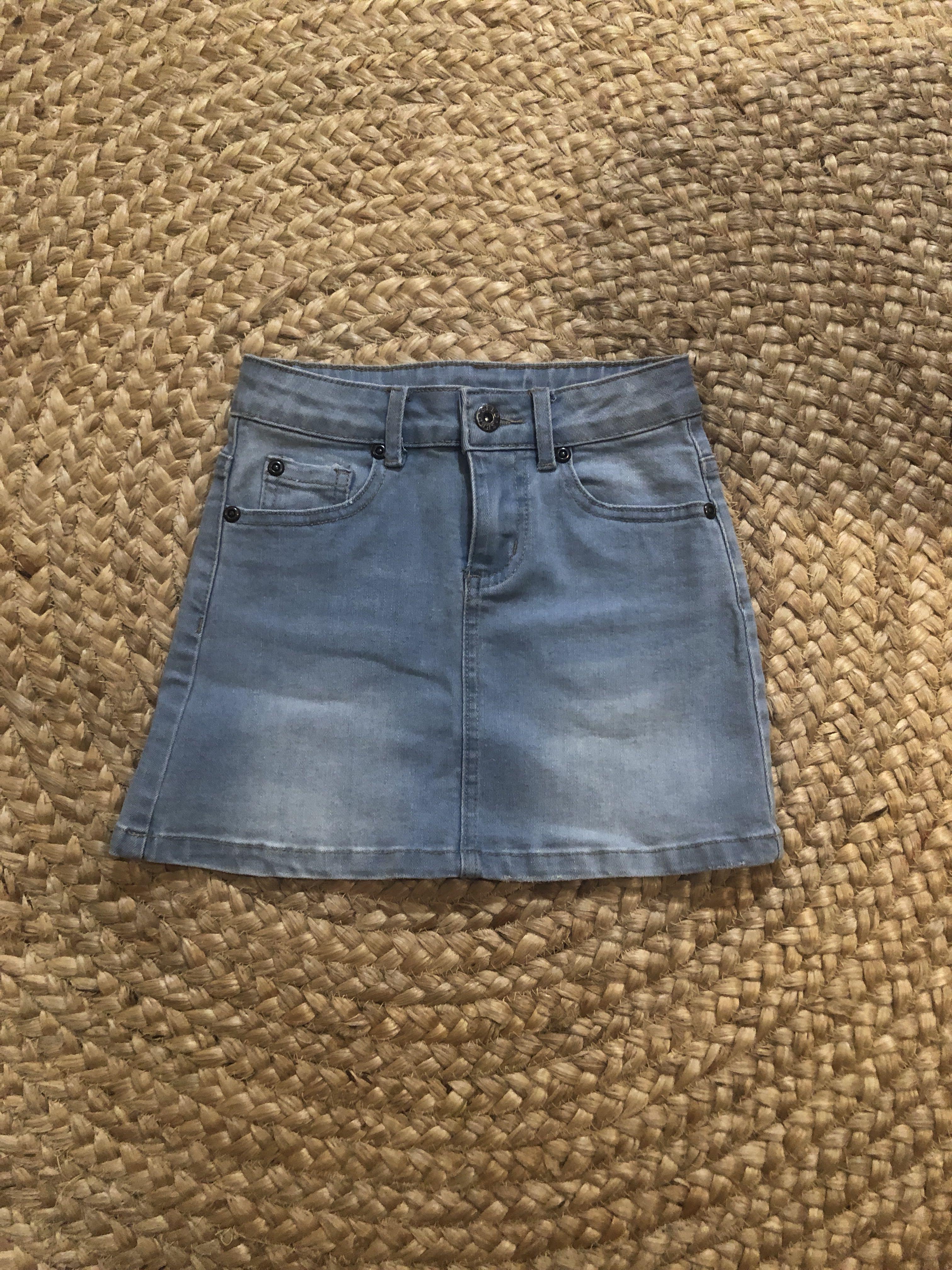 Denim skirt size 6 Clearance