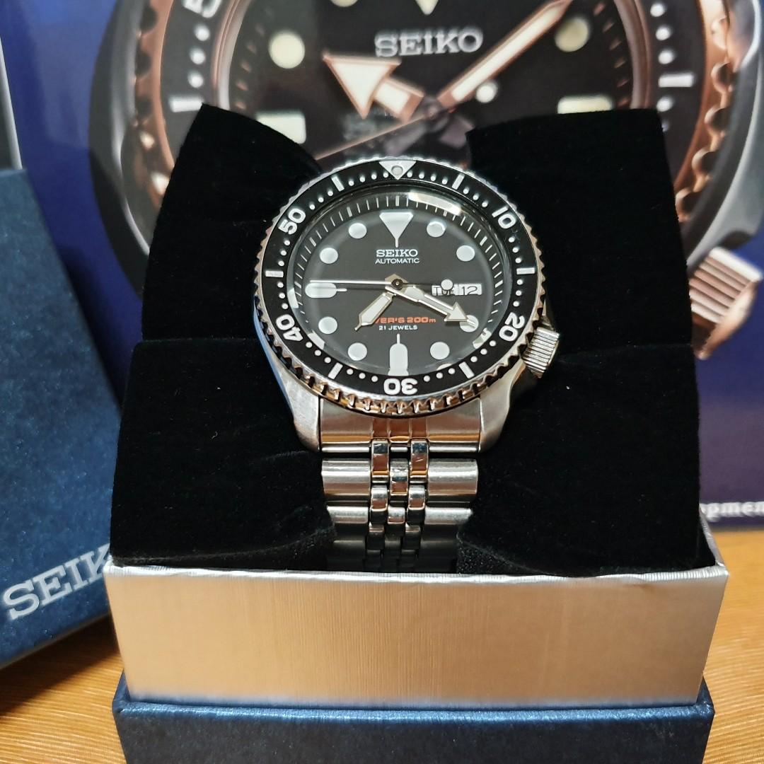 SEIKO SKX007J (MADE IN JAPAN MODEL) SEIKO SKX007J1 J-MODEL WITH JUBILEE  BRACELET, Men's Fashion, Watches & Accessories, Watches on Carousell