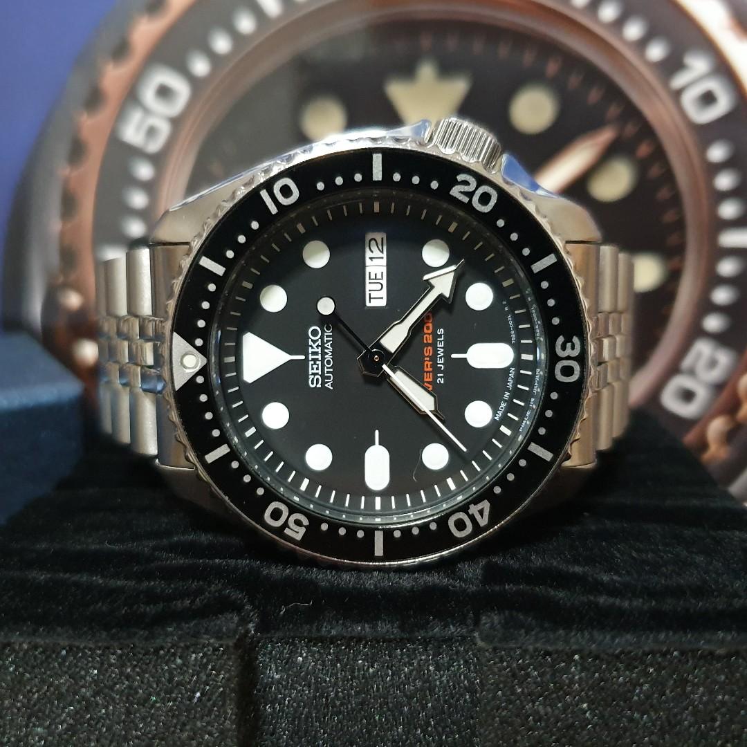 SEIKO SKX007J MADE IN JAPAN MODEL SEIKO SKX007J1 J MODEL WITH