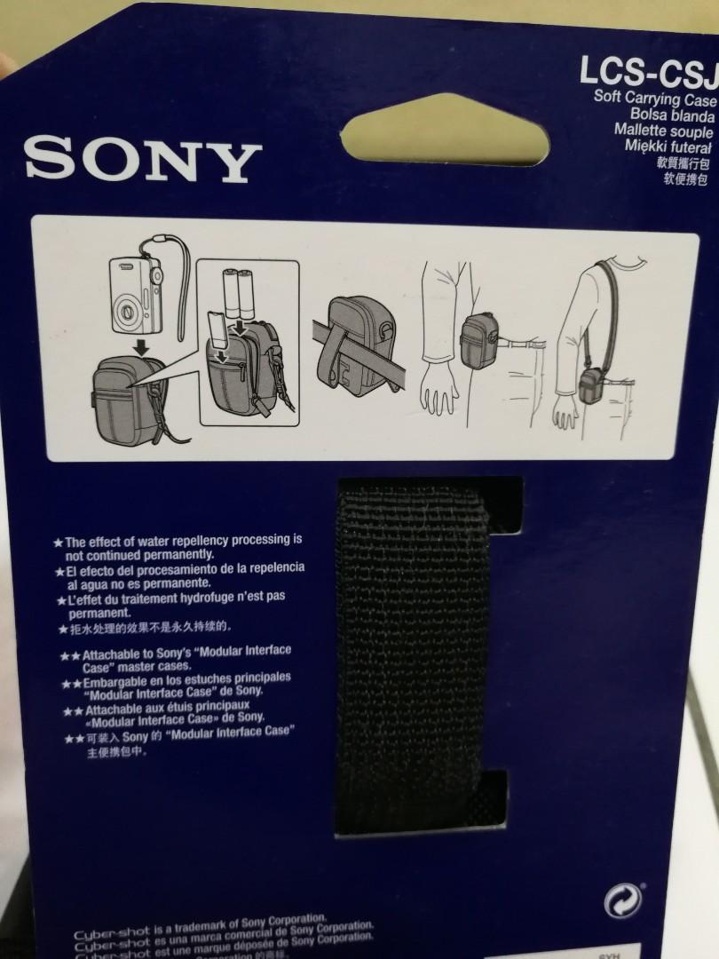 Sony Cybershot LCSCSJ soft carrying case, Photography, Photography