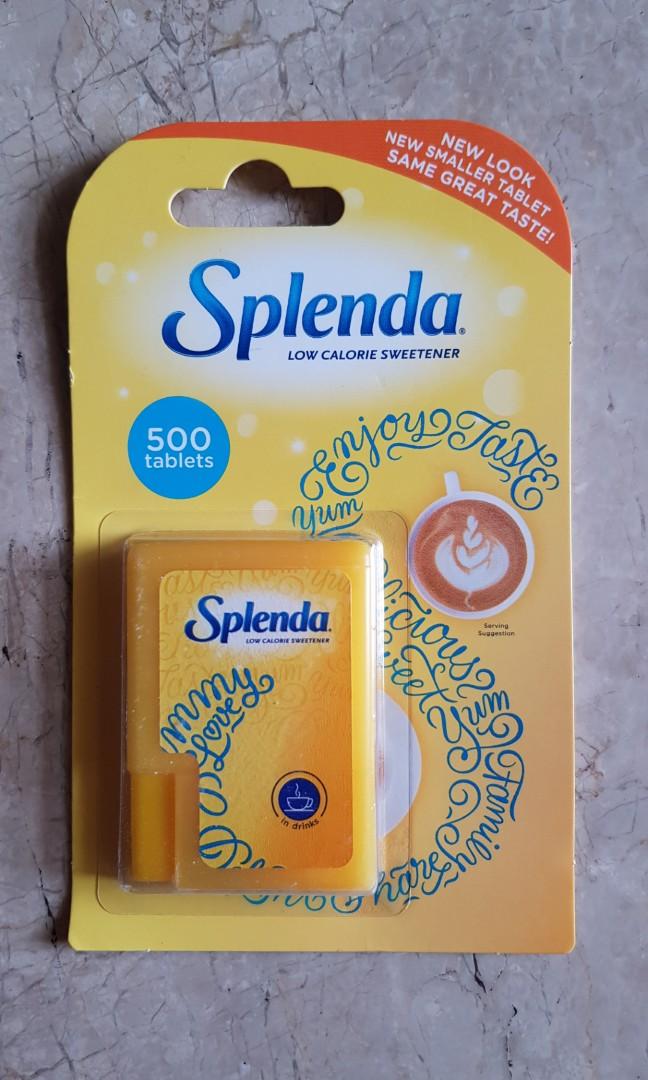 Splenda Low Calorie Sweetener 500 Tablets Food Drinks On Carousell