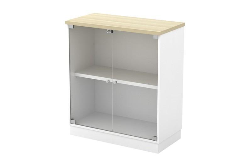 Swinging Glass Door Low Cabinet On Carousell