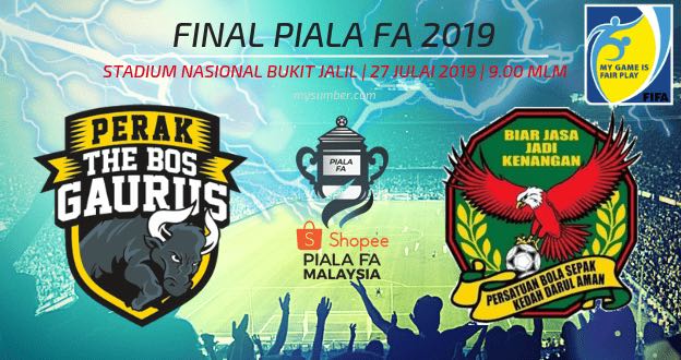 Tiket Final Piala Fa 2019 Perak Sports Other On Carousell
