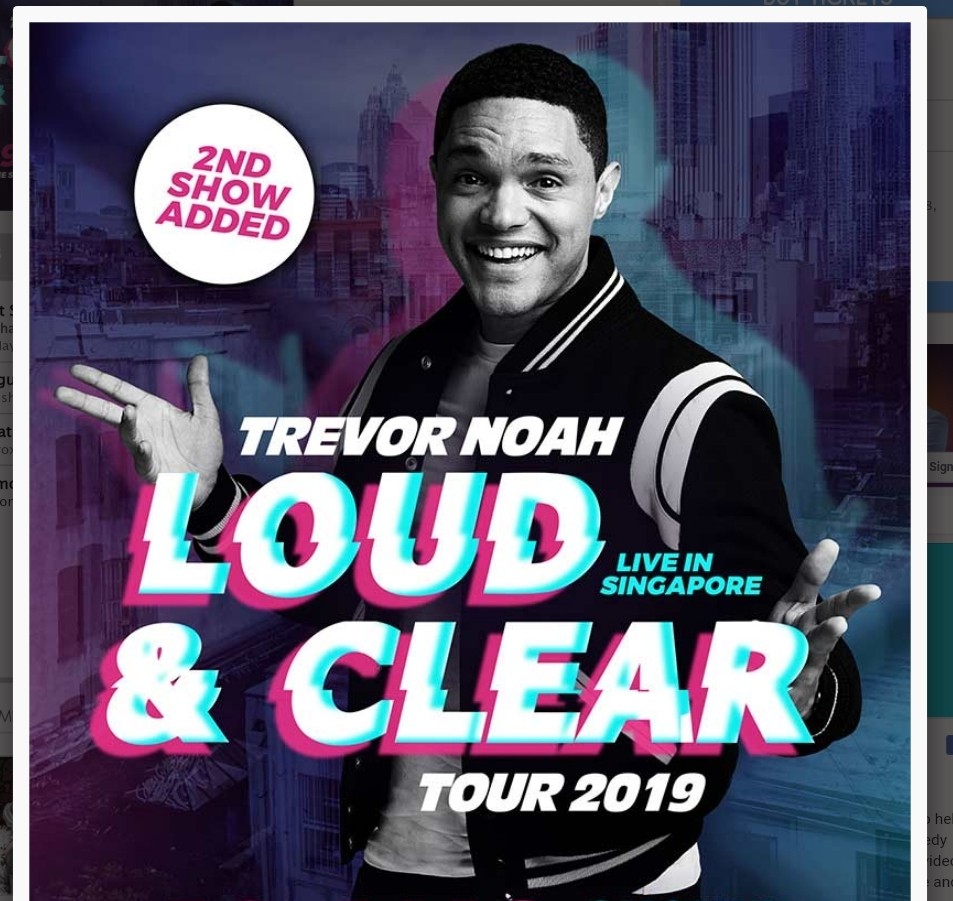 Trevor Noah Tickets, Tickets & Vouchers, Event Tickets on Carousell