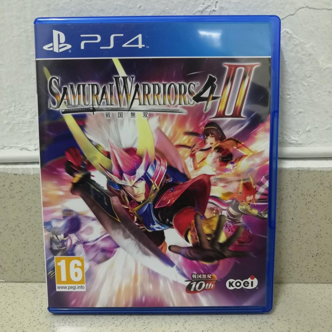 Used Ps4 Games Samurai Warrior 4 Ii Video Gaming Video Games On Carousell
