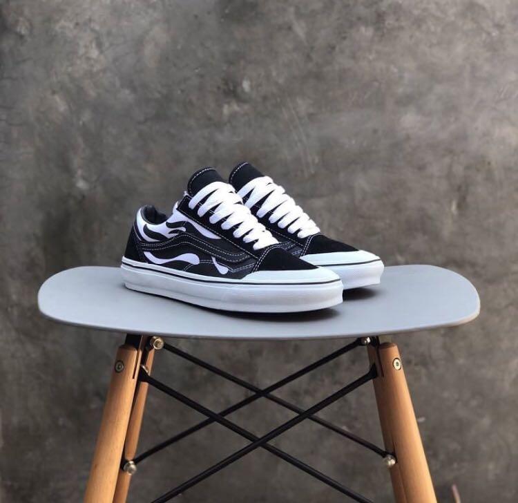 vans old skool style 36 sf flame