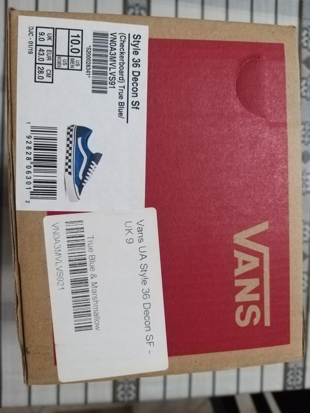 Mens vans deals clearance sale