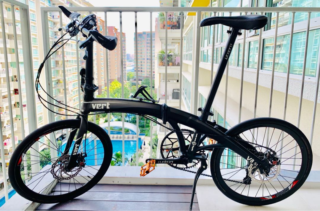 Vert folding bike deals