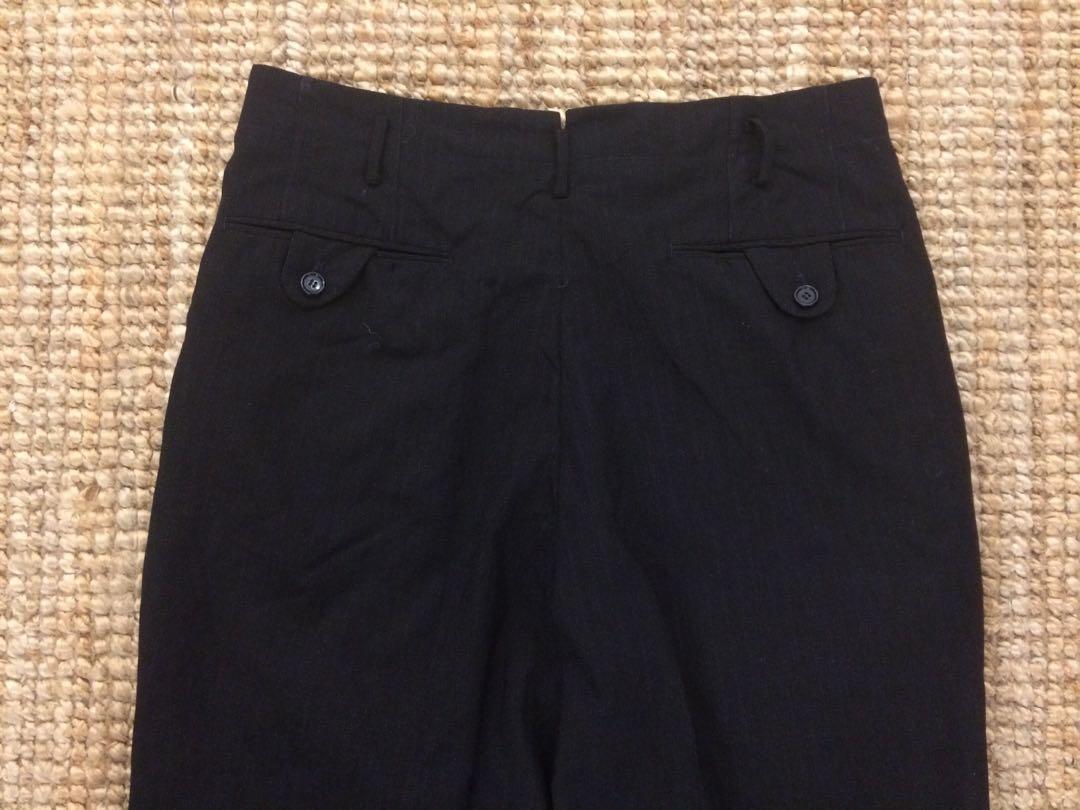 Vintage 40s-50s Hollywood waist drop loops pant, Men's Fashion, Bottoms,  Trousers on Carousell