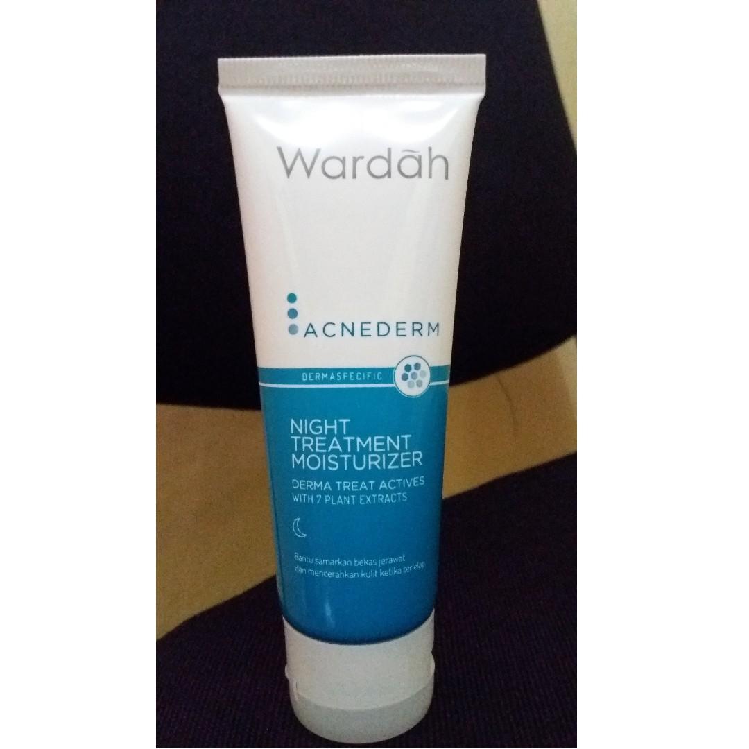 acnederm night treatment moisturizer