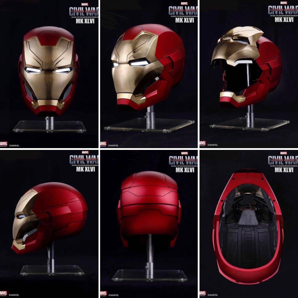 hot toys iron man helmet
