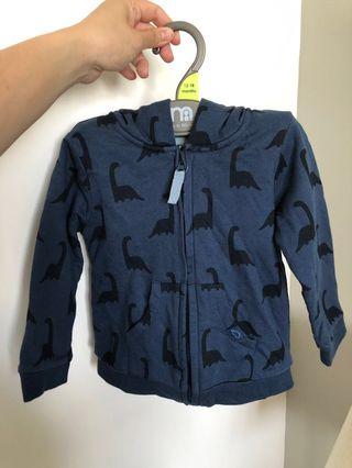 Mothercare Dino hoodie jacket