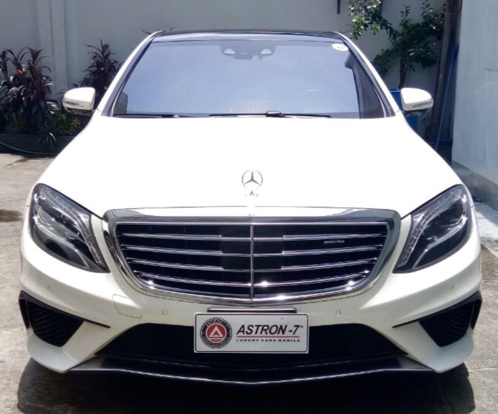 2016 Benz S63 AMG Top of the Line Model Auto, Cars for ...