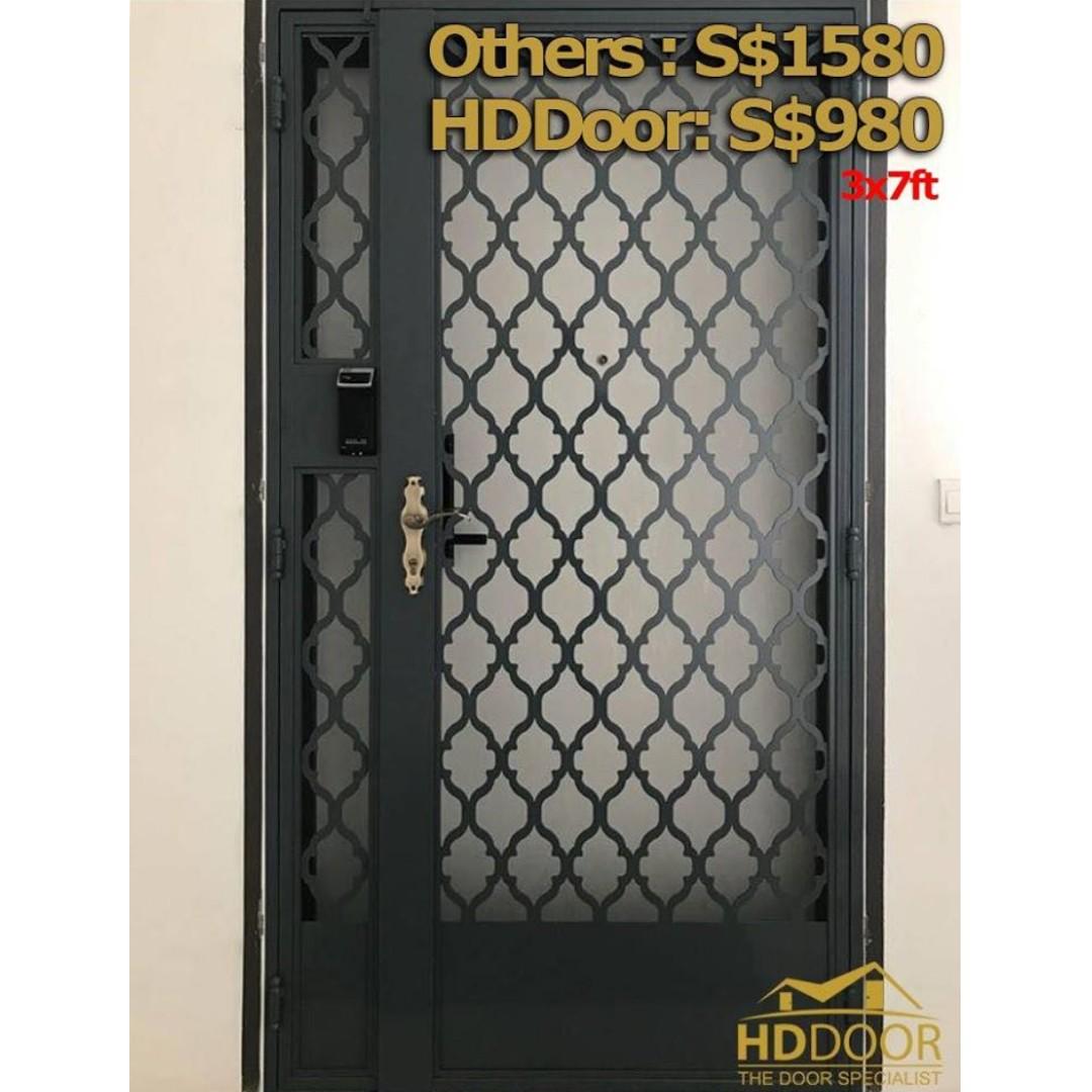 3d Laser Cut Gate Home Services Renovations On Carousell