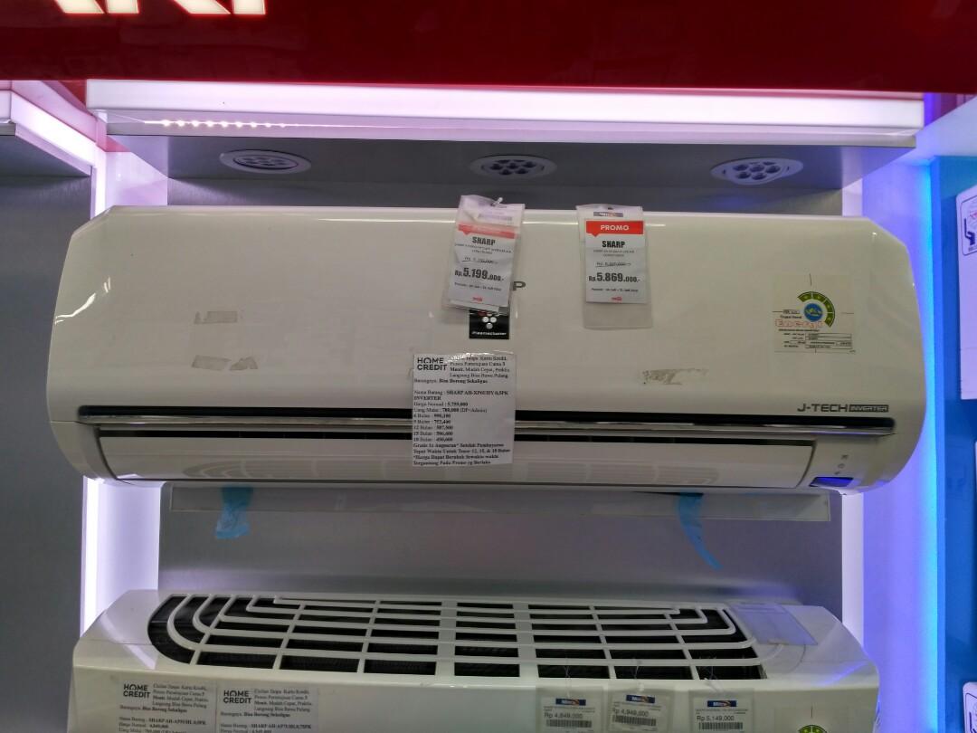 Ac Sharp Ah Xp6uhy 0 5pk Inverter Cicilan Tanpa Kartu Kredit Gratis 1x Angsuran Elektronik Lainnya Di Carousell