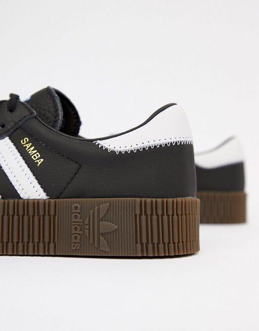 adidas Originals Samba Rose Trainers In Black