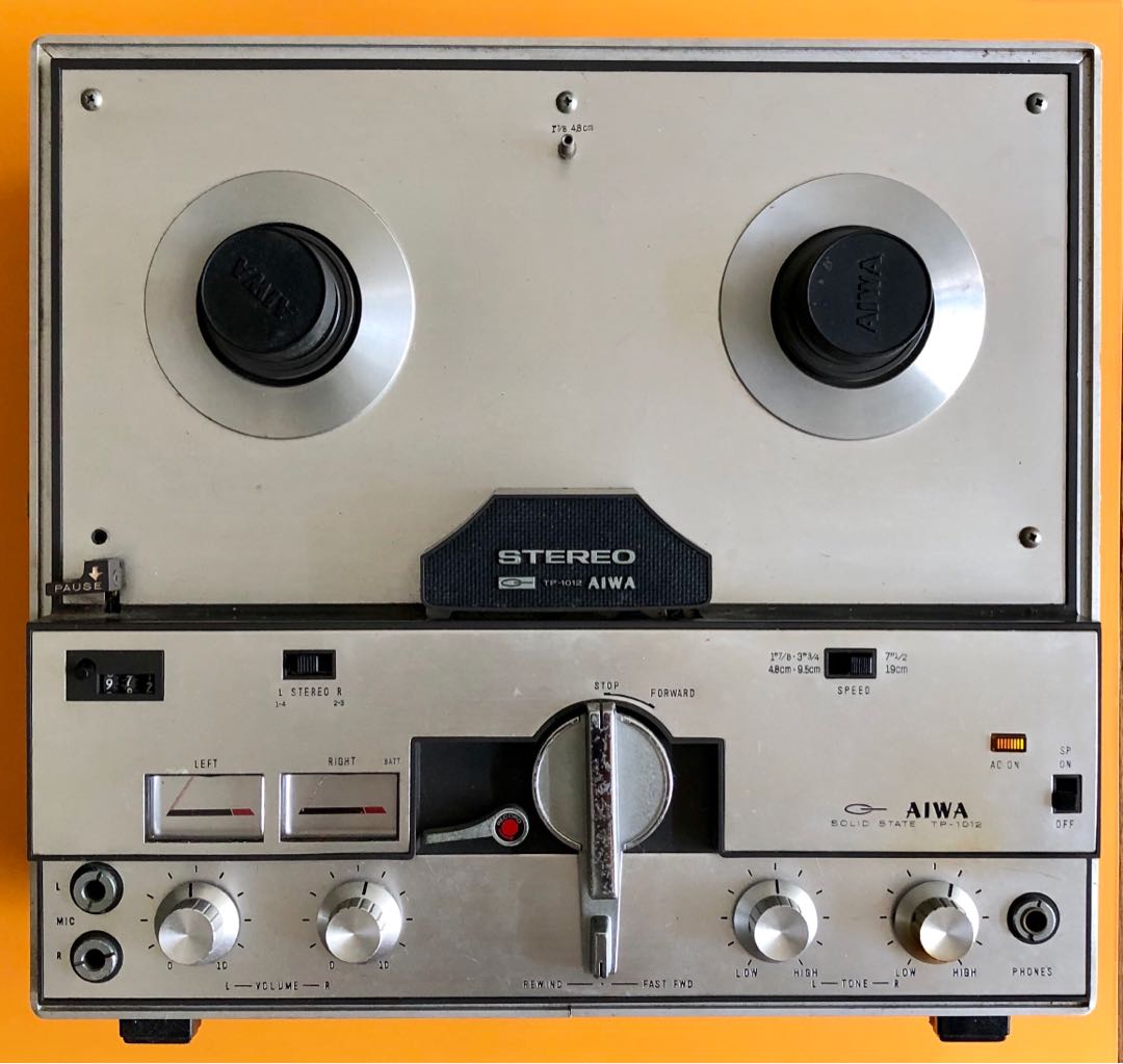 AIWA Stereo TP-1012 Reel To Reel Player/Recorder, Audio, Portable Music  Players on Carousell