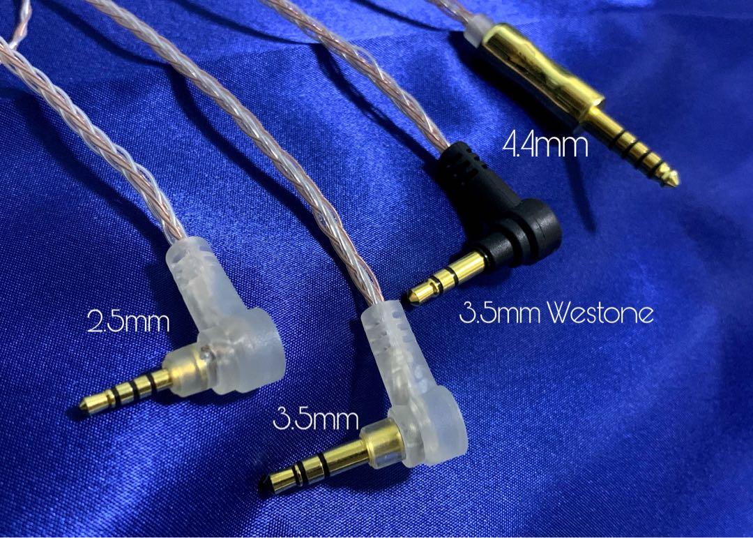 ALO audio Reference 8 IEM MMCX-4.4mm 2.5mm,3.5mm & 4.4mm )ALO
