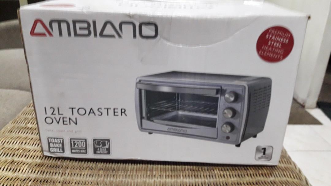 Ambiano 12L Toaster Oven, TV & Home Appliances, Kitchen Appliances