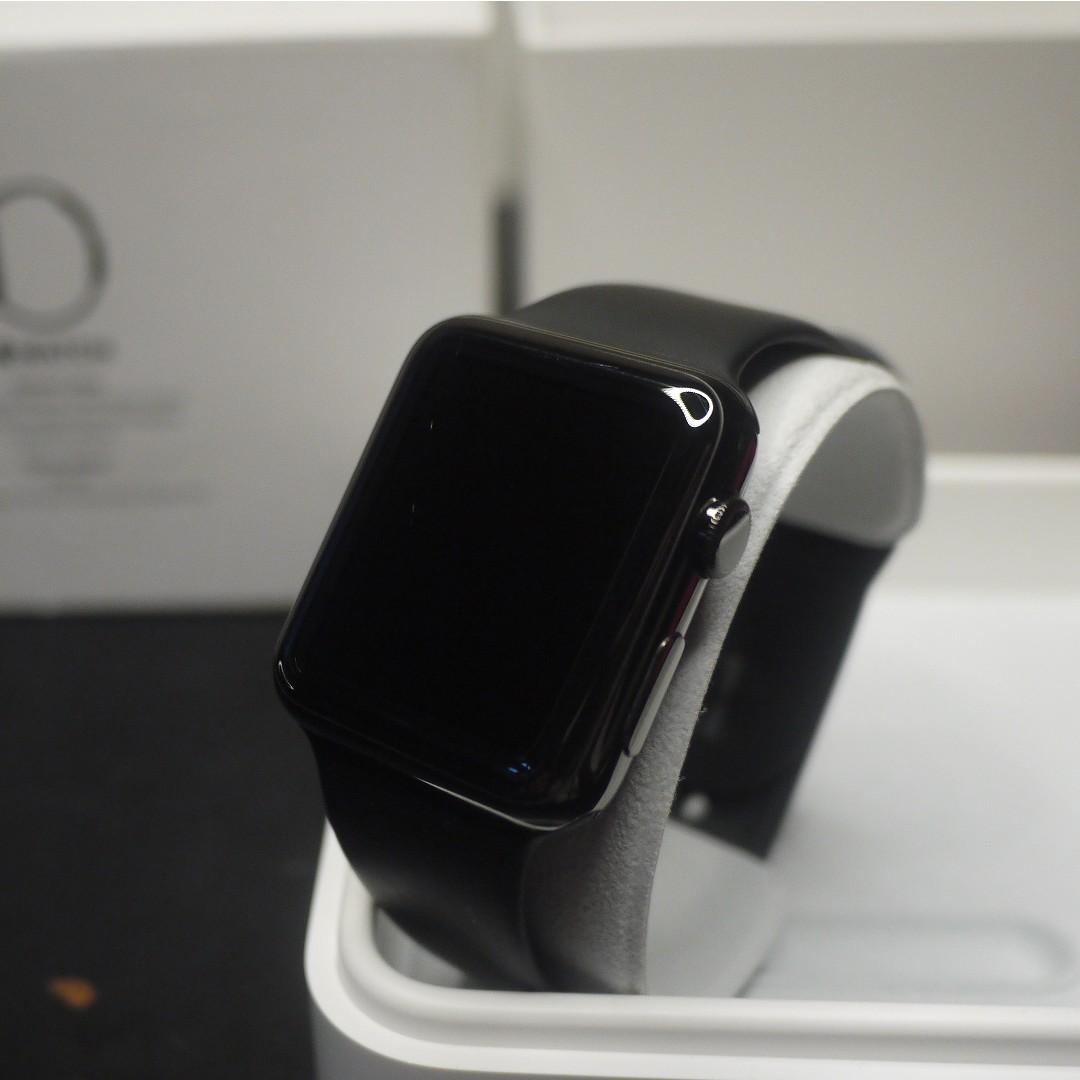 Apple Watch Series 1 42mm Black Stainless Steel Electronics Others On Carousell