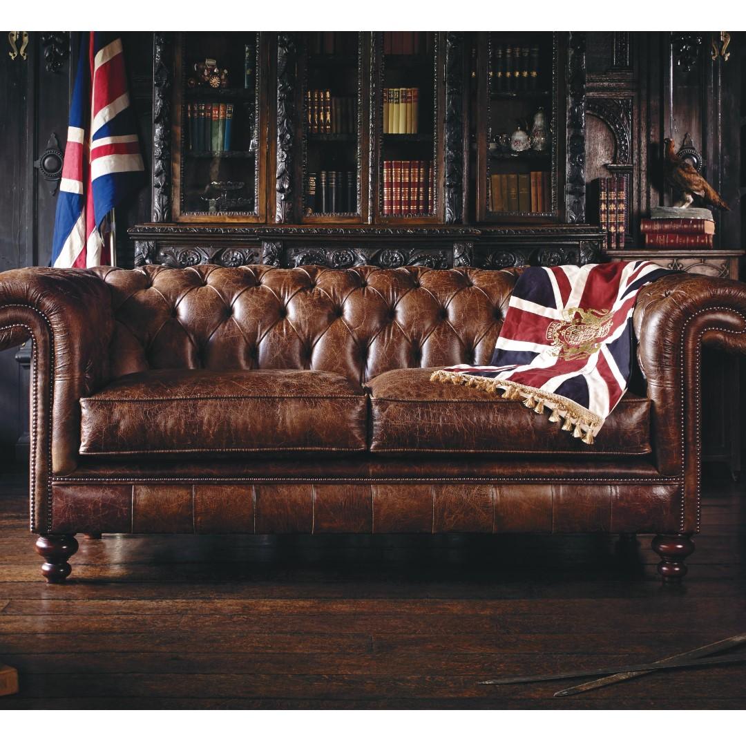 Authenthic British Chesterfield Sofa Full Leather Furniture Sofas On Carousell Sofa beds & modern sleeper sofas 2019. authenthic british chesterfield sofa