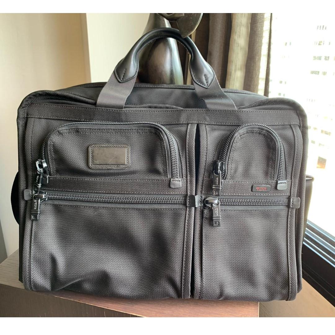 tumi sale briefcase