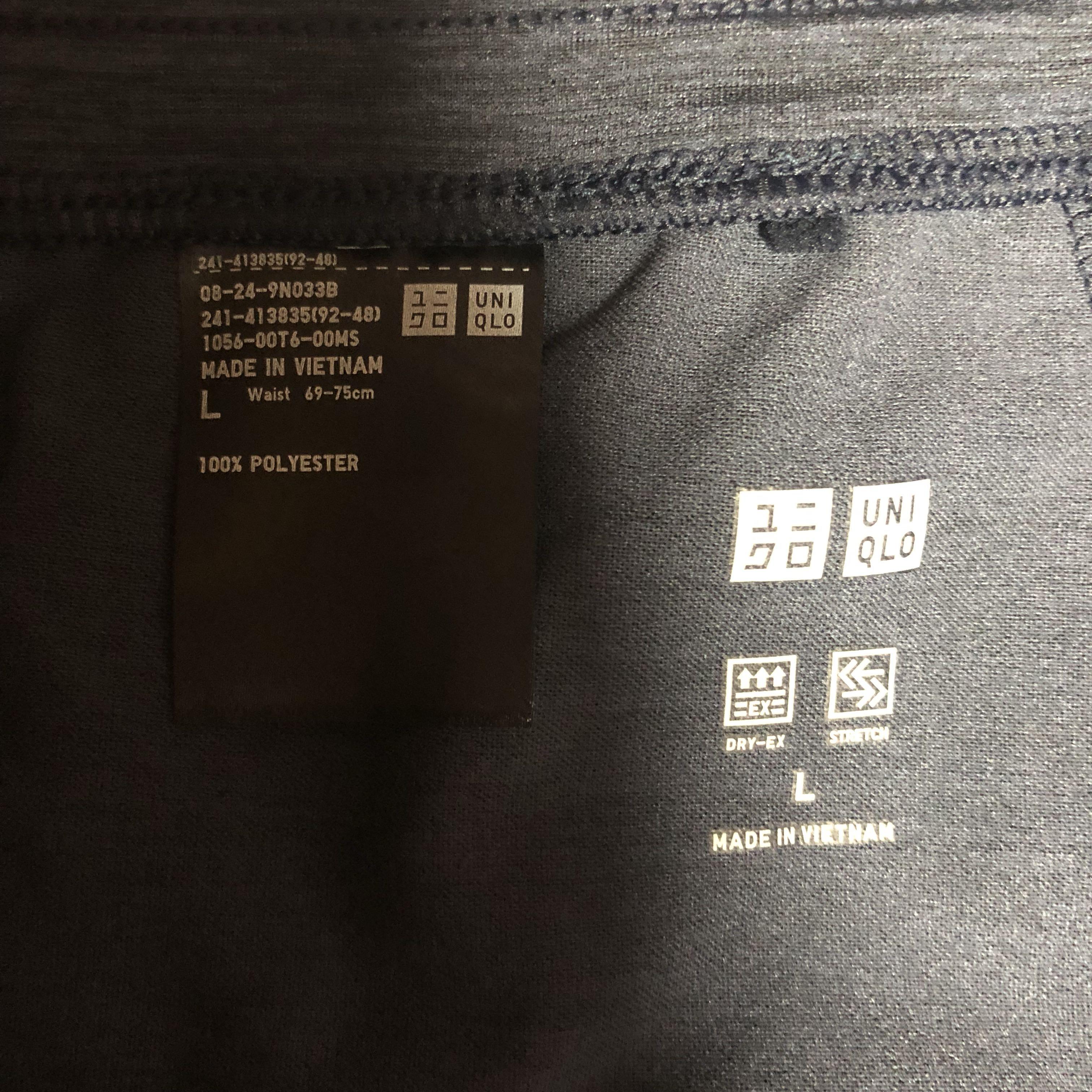uniqlo ultra stretch active ankle length pants