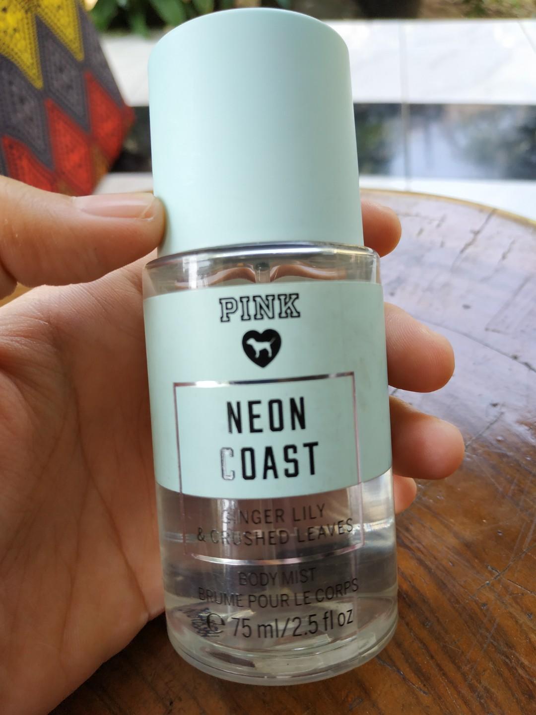 Body Mist Victoria Secret Pink Neon Coast