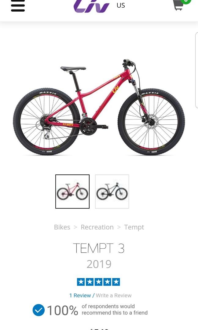 Tempt 3 2019 sales