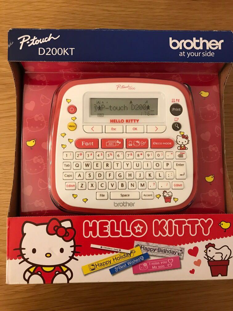 Hello Kitty Brother Label Printer Singapore