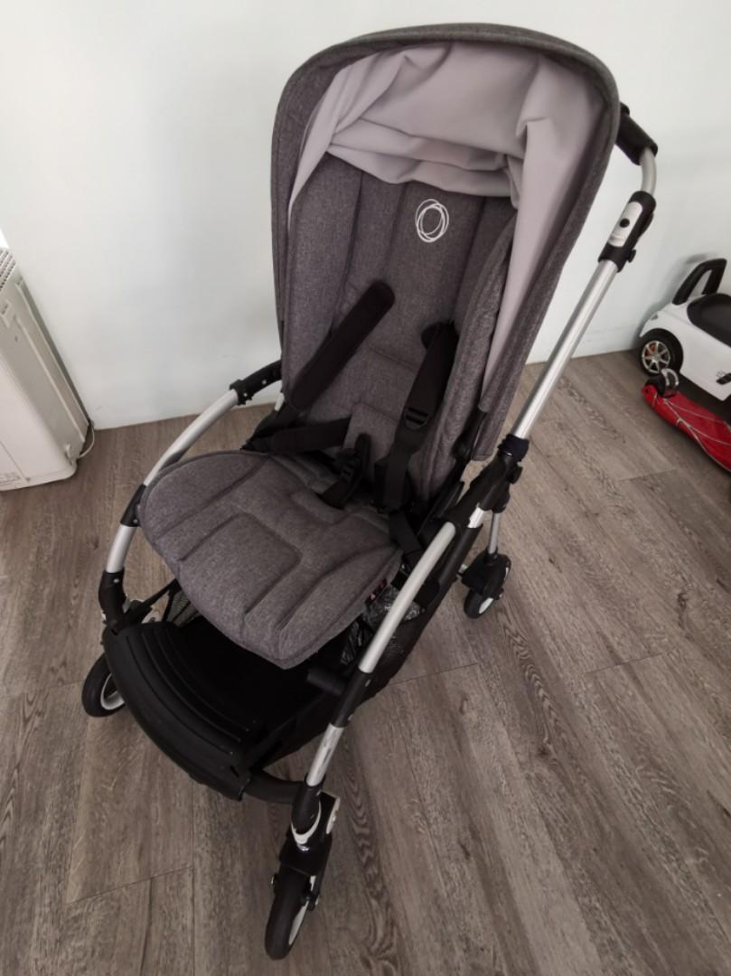 bugaboo footmuff grey melange sale
